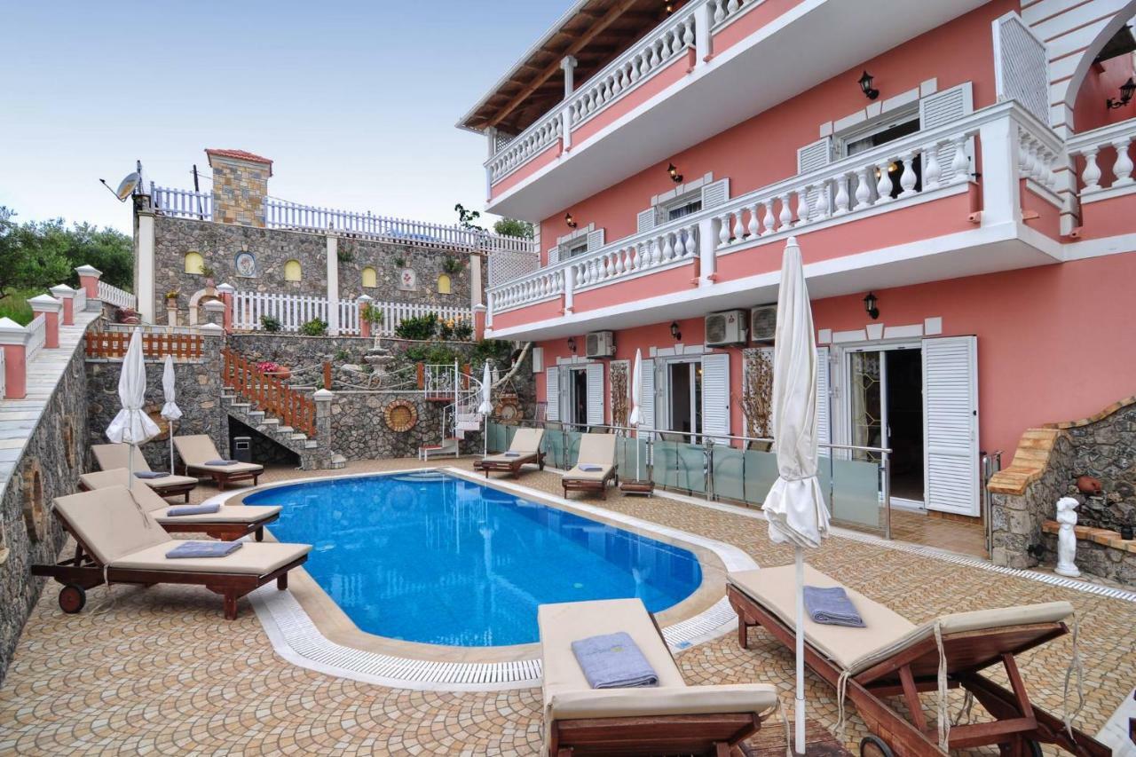 Angela Pool Apartments Agios Georgios Pagon Extérieur photo